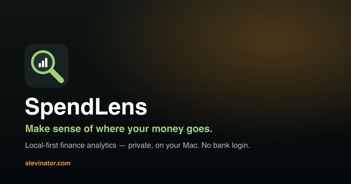 SpendLens product identity